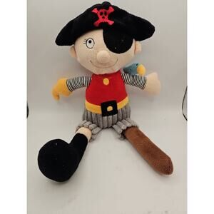 Stephan Baby Pirate Plush Stuffed Parrot Hook Leg 2014